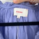Xirena Jules Top Dark Periwinkle Purple Balloon Sleeves Women's Size Medium Photo 4