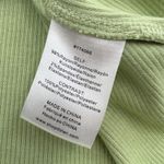 Anthropologie  Dolan puff ruffle sleeve top lime green sz XS Photo 2