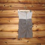 Alice + Olivia  Silk Strapless Mini Dress Photo 6