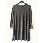 Vintage Tiana B Black Beaded Cuff Dress PM Petite Holiday Party Size undefined Photo 2