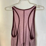 Lululemon Tie It Up Tank Top Burgundy Racerback Photo 3