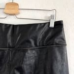 Athleta  All Over Gleam Faux Leather High Rise Black Leggings Size L Photo 8