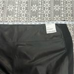 Calvin Klein NWT Size Faux-Leather Front Leggings Compression Stretch Black 2X Photo 10