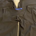 Apt. 9  Jumpsuit size L beautiful kind of silky feelings color black inseam is 26” Photo 12