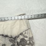 Soft Surroundings  Midi Skirt Womens PXS Grey White Crochet Floral Artsy‎ flawed Photo 1