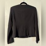 Michael Kors  Double Breasted Fitted Jacket Black Size 4 Photo 5