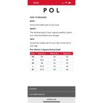 POL  Asymmetrical Pull On Fringe Skirt in Tickle Me Pink Size S Photo 5