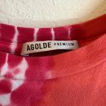 AGOLDE Premium Cropped Tie-Dye Muscle Tank Top Size Small Photo 6