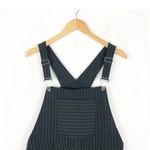 Princess Polly Hayden Overalls Size 0 Black White Pinstripe Wide Leg. Photo 3