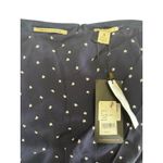 Maison Scotch  black suede fringe mini skirt, size small, NWT Photo 3