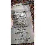 Peruvian Connection  Midi Pencil Skirt Women Size XS Multicolor Pima Cotton Aztec Photo 4