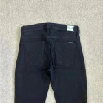 Hudson Jeans Hudson black tilda midrise straight jeans in size 24 Photo 4
