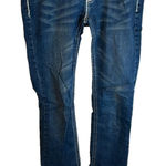 Embellished Denim Jeans Rhinestone Pockets Dark Wash Cute Western Blue Size undefined Photo 0