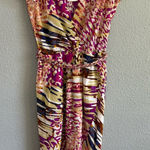 Charlie Jade NWT ‎ Silk Faux Wrap Dress Size XS Belted Photo 0