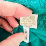 Victoria's Secret  Vintage Gold Label Long Robe Green Belted Embossed Women Large Photo 10