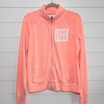 Victoria's Secret PINK Full Zip‎ Athletic Jacket Orange Size M Size M Photo 0