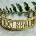 Rustic Cuff this too shall pass cuff Bracelet Photo 0