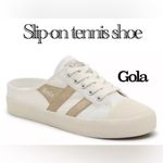 Gola Coaster Slip On Shoe in gold/white womens size 10 (US) White Photo 1