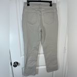 Gloria Vanderbilt Cotton Spandex Amanda Khaki Light Tan Logo Pockets Pants Sz 10 Photo 1