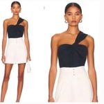 Veronica Beard NEW | BELINDA ONE-SHOULDER JACQUARD TOP - size 14 Photo 2