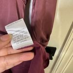 Bohme  Blaise Long Sleeve High Neck Mauve Midi Dress Size‎ Medium Photo 5