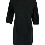 Fabletics  Sweater Dress Small Gray Long Sleeve Athleisure Cozy Photo 0