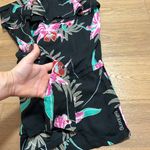 Billabong large strapless romper, black with floral print Photo 4