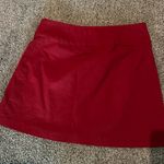 Silence + Noise Red Mini Skirt  Photo 3