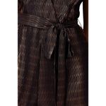 Hutch Tali Black Striped Surplice Wide Leg Jumpsuit Size 10 Photo 7