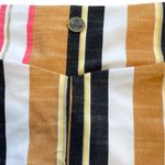 prAna Large Presolana Swim Bikini Bottoms UPF 50+ Quick Dry Gilded Soleil Stripe Photo 4