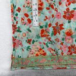 J.Crew  Womens XXS Floral Print Maxi Dress Long Sleeve Tassel Tie Neck‎ Photo 3