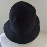 Nine & Co. Black Wool Felt Bucket Hat Photo 2