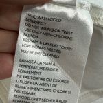 Free People White Ruffle Sleeve Tank Top XL cap Sleeve Knit Casual READ Photo 7