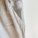 Cynthia Rowley  100% Linen Wide Leg Pull On Drawstring Lightweight Pants Photo 3