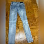 Amiri men’s Distressed Skinny Jeans in Light Blue size 28 Photo 2