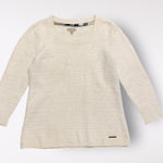 Burberry Brit Long Sleeve Crew Neck Sweater Womens‎ Size M Cream Size M Photo 0