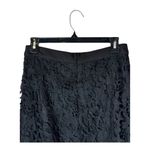 J.O.A. Skirt‎ Women Small Black Embroidered Lace Straight Knee Length Pencil Career Photo 3