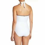 Jones New York NWT Tummy Control Halter One-Piece Swimsuit Size 12 Photo 1