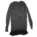 Rachel Roy New NWT $109 Dress Gray Black Sweater Small S Long Sleeves Viscose Photo 5