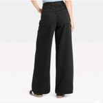 Universal Threads Mid-Rise Super Wide Leg Jeans - Black 12 Photo 2