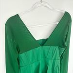 Princess Polly  Austin Long‎ Sleeve Mini Dress Size 8 Green Photo 12