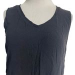 Cut Loose Medium Black Midi Dress Sleeveless Boho Lagenlook Photo 1