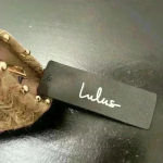 Lulus  Exceptionally Sunny Embroidered Half Moon clutch‎ NWT Photo 4