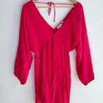 Anthropologie Let Me Be Forever That Girl Mini Dress Pink Sz XXS Photo 2