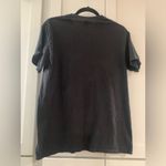 Gildan Black T-Shirt Skull Flowers Bird Dark Poe whimsy goth Medium Photo 2