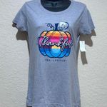 Reel Legends NEW "Thankful" Women's Size Medium Gray Sunset Pumpkin Thanksgiving Photo 0