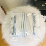 frame denim FRAME Striped Cotton Gauze Cover Up Dress, Beach Dress, Blue & White, One Size Photo 6