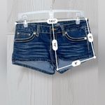 Ymi  Women’s Embroidered Low Rise Denim Shorts Photo 5