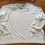 Lucky Brand  Women's V-Neck Sweater, Long Sleeves, Side Slits, Cotton Blend Photo 7