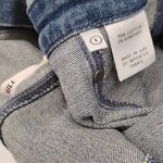 GRLFRND  Hill Overalls Jumpsuit Denim Cropped Alive Again Blue Wash Size Small Photo 3